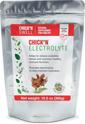Chicken Electrolytes for Heat Stress & Dehydration – Poultry Electrolyte & Vitamin Supplement for Laying Hens and Chicks – Supports Hydration & Recovery – 10.5 oz, from Chick’N Swell.