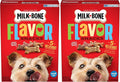 Milk-Bone Dog Treats, Flavor Snacks, 24 Ounce | Small Biscuits | Crunchy Texture | Reduces Tartar | Pack of 2