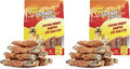 Jungle Calling Dog Treats, High Protein Dog Chewy Treats Health Teeth and Coat, Chicken Wrapped Cod Skin Sticks, Rawhide-Free Cod Fish Skin Snacks for Dogs, 10.6 oz (Pack of 2)