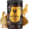 Brewer's Yeast + Probiotics + Niacin + Vitamins Supplement for Ducks, Chickens and Poultry. (Molt Recovery, Severe Stress, Egg Quality and Development) 20-Ounce PET Plastic Jar