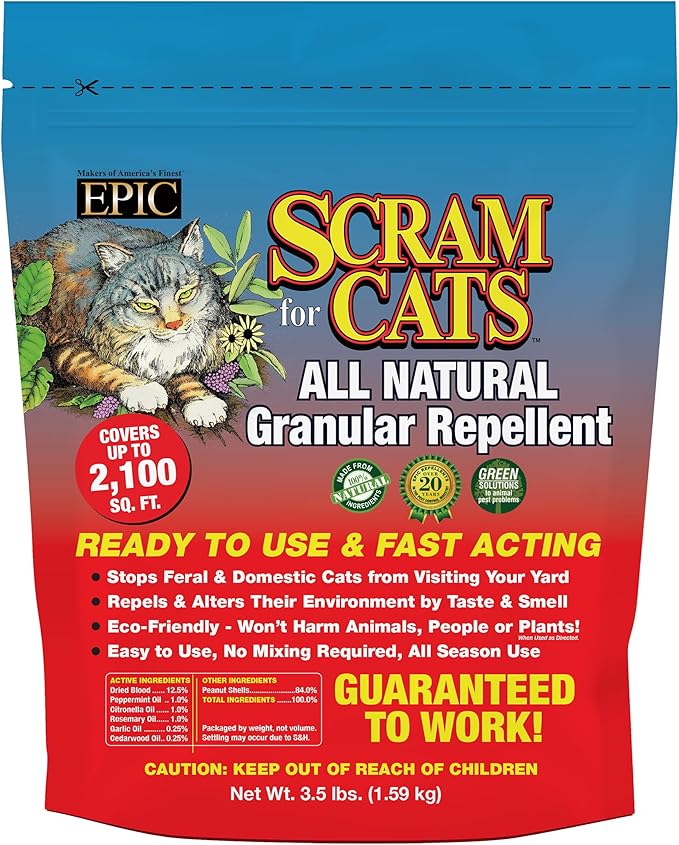 Flagline 15003 Enviro Pro Scram for Cats Shaker Bag, 3.5 lb.