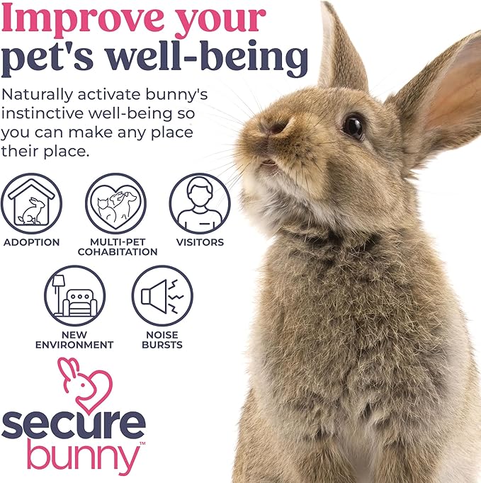 SIGNS SecureBunny Pheromone Home Stick Diffuser Refill, Provides 30 More Days of Natural Support for an Environment of Calm and Well-Being. Helping Relieve Any Feeling of Anxiety and Stress