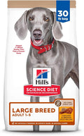 Hill's Science Diet Large Breed Adult Dry Dog Food 1-5, Quality Protein for Joint Support & Lean Muscles, No Corn, Wheat, Soy Chicken & Brown Rice, 30 lb. Bag