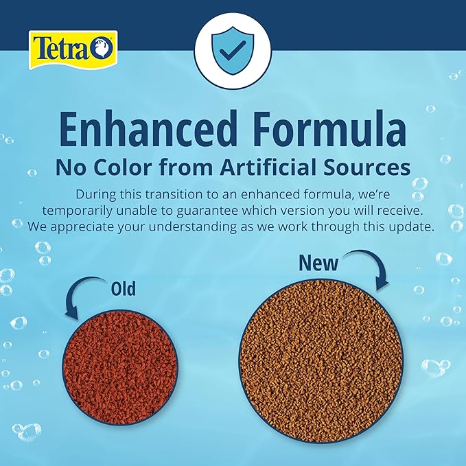 TetraColor XL Tropical Granules with Natural Color Enhancer, 10.58 Oz