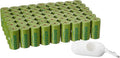 Amazon Basics Premium Leak Proof Dog Poop Bags with Dispenser and Leash Clip, Cucumber Scented, 13" x 9", 810 Count (54 Rolls of 15)