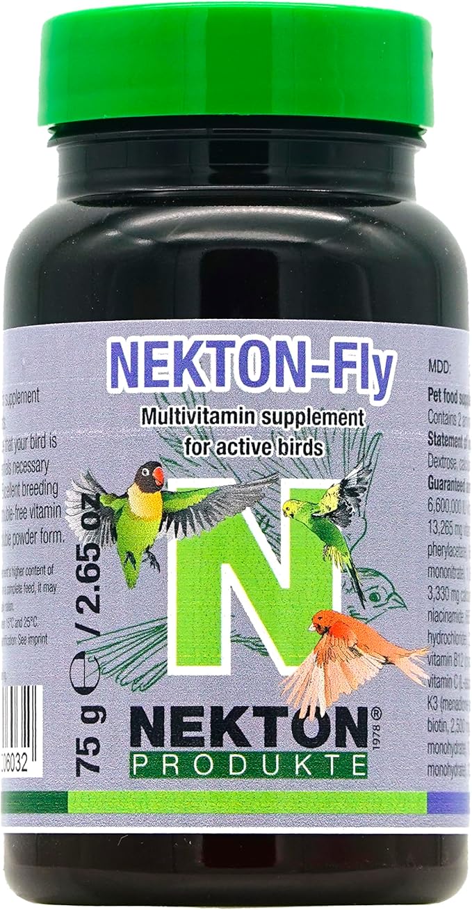 Nekton-Fly Supplement for Active Birds 75g, (2.65oz)