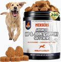 Advanced Dog Hip Joint Health Supplement Chews with Glucosamine for Dogs, + Chondroitin, MSM, Turmeric & Green Lipped Mussel, Support Mobility, Pain Relief for Senior All Breeds Soft Chewable Treats