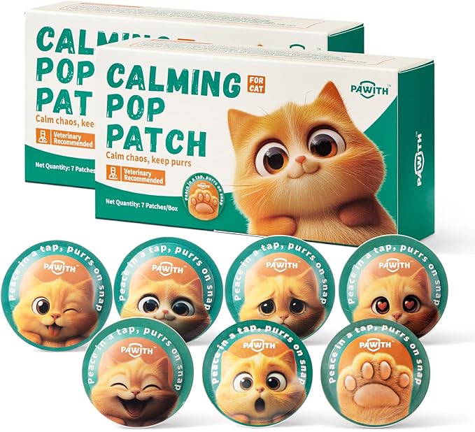 Cat Calming Diffuser – for Travel, Car & Home Use, Pheromone Diffuser for Cats & Kittens to Reduce Anxiety and Stress, No Electricity Needed, Long-Lasting Calming Support