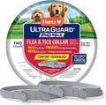 Hartz UltraGuard ProMax Flea & Tick Collar for Dogs I 12 Months Protection I Soft & Comfortable Flea & Tick Prevention I 2 Pack,Gray