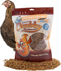 Chubby Dried Mealworms | 2 lbs | High-Protein Non-GMO Treats for Chickens, Ducks, Wild Birds & Backyard Pets