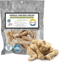 Fresh Is Best Freeze Dried Dog Treats - Raw Chicken Necks for Dogs & Cats - Training Treats for Dogs in Resealable Zipper Bag - High-Protein Single Ingredient Dog Treat - Made in The USA