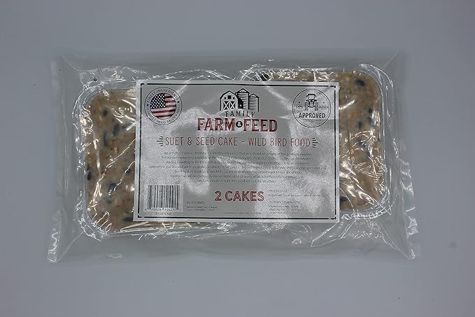 | Four Seasons | Suet Cake | Wild Bird Food | Backyard Songbird | 2 Cakes