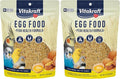 Vitakraft VitaSmart Egg Food for Birds - Daily Supplement for Parrots,Parakeets,Cockatiels,and Canaries - Bird Calcium Supplement 1.1 Pound,(Pack of 2)