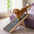 Dog Ramp for Small Dogs for Couch & Bed, Dachshund Joint Care Ramp,Foldable, Anti-Slip, Portable, Height Adjustable, Supports Up to 35 lbs