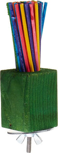 Super Bird Creations SB300 Mini Paper Party Bird Toy, Medium Bird Size, 4.5" x 2"