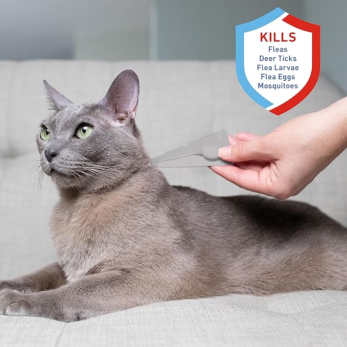 Adams Plus Flea & Tick Spot On for Cats Over 2.5 lbs but Under 5 Pounds 3 Month Supply