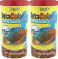 Tetra ColorPlus Fish Food Flakes,Tropical Flakes with Natural Color Enhancers,7.06 Ounce,(Pack of 2)