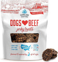 Farmland Traditions Dogs Love Beef Jerky Dog Treats with Only 3 Ingredients and No Fillers, 5 Ounce Bag
