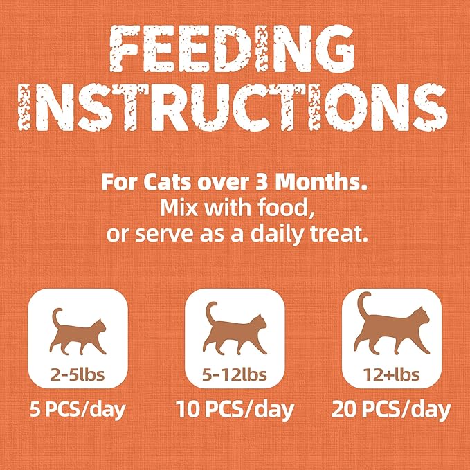 Just Try 16 OZ Taurine Treats with Coenzyme Q10 for Cats - Coq10 & Taurine for Cat to Support Feline Heart Health - Chicken Flavored Chews - Vitamins Snacks Treats