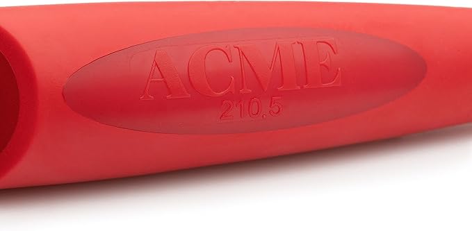 ACME Alpha 210.5 Professional Dog Training Whistle with Enhanced Ergonomic Grip. BPA-Free Plastic. 110 dBA. Standardized Frequency for Smaller Dogs. Weatherproof. Made in The UK (Carmine Red)