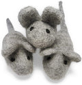 Cat Mouse Toy - 3 Felted Wool Mouse Toys Without Catnip for Indoor Cats and Kittens - Large Handmade Mice