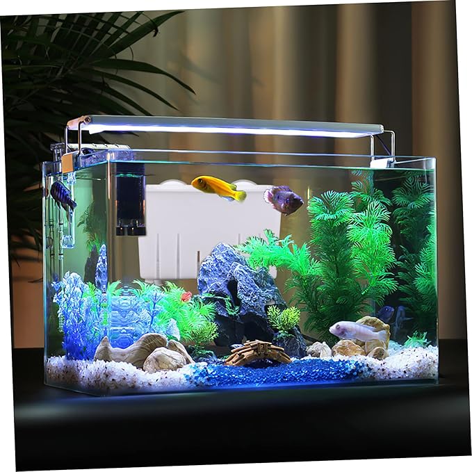 Housoutil 2sets Aquarium Breeding Box for Tortoise and Fish Isolation Holder Cups Multi-Functional Fish Breeder Container Small Box