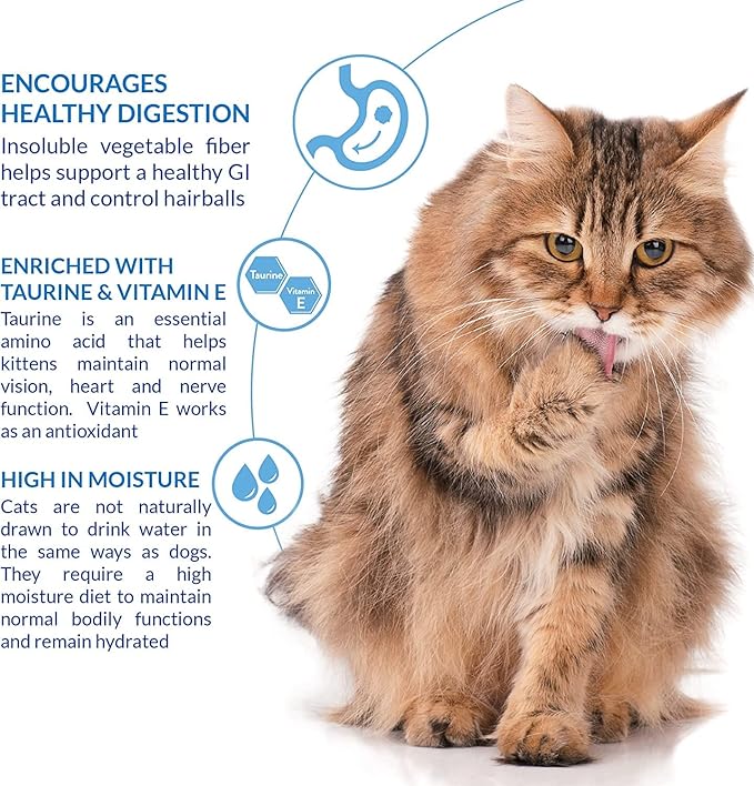 INABA Churu for Cats, Functional, Creamy Lickable Purée Cat Treat for Hairball Control and Indoor Care with Taurine & Vitamin E, 0.5 Ounces Each, 4 Tubes (1 Pack), Tuna Recipe