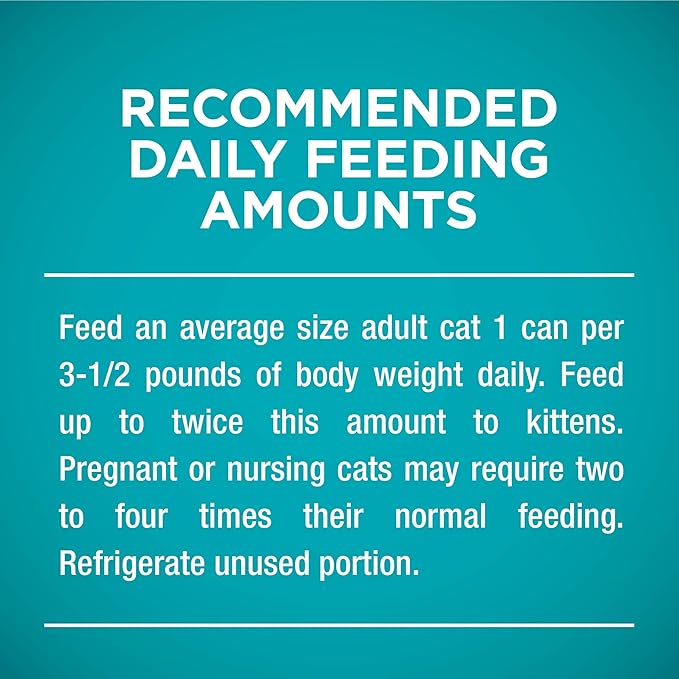 Purina ONE High Protein,Grain Free Pate Wet Cat Food Variety Pack,Grain Free Formula - 3 oz. Cans,(Pack of 48)