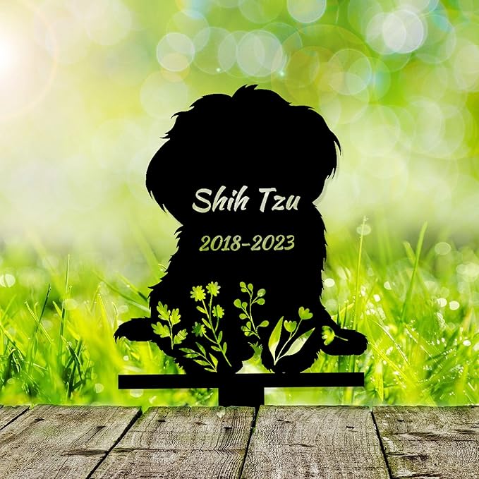 Personalized Dog Memorial Stake, Dog Grave Marker, in Memorial of Dog, Dog Loss Gift, Dog Name Sign Pet Sympathy Gift