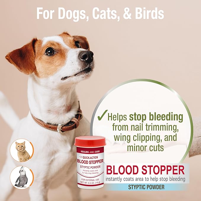 Four Paws Healthy Promise Pet Blood Stopper Powder 0.5 Oz. (Pack of 3)