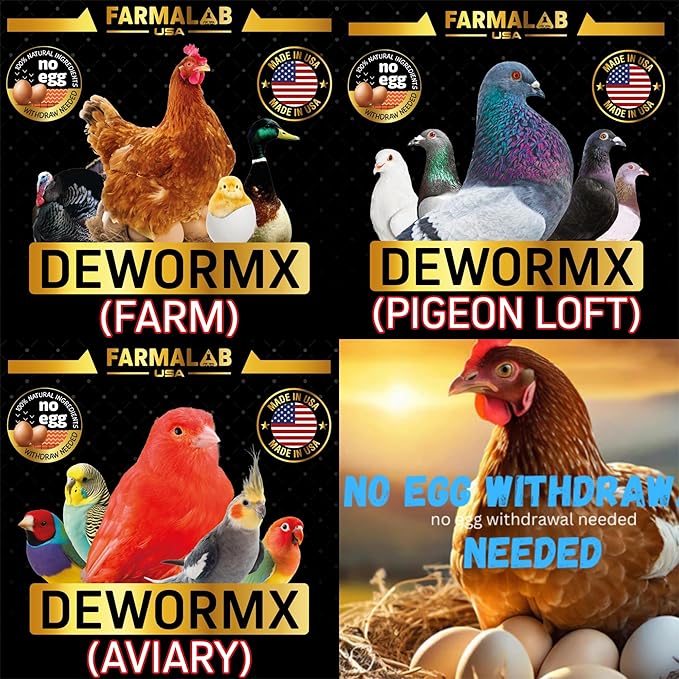 DEWORMX Liquid Extra Strength 60ml Budgies, Parakeet, Finches, Lovebirds Small Caged Birds DEWORMX Liquid Extra Strength 60ml para periquitos, cacatillos, cotorras, Canarios, guacamayos, Quakers