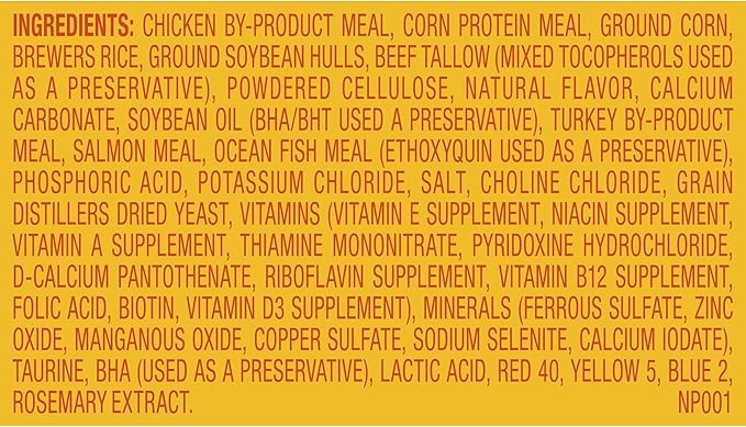 Meow Mix Hairball Control Dry Cat Food, 6.3 Pound Bag