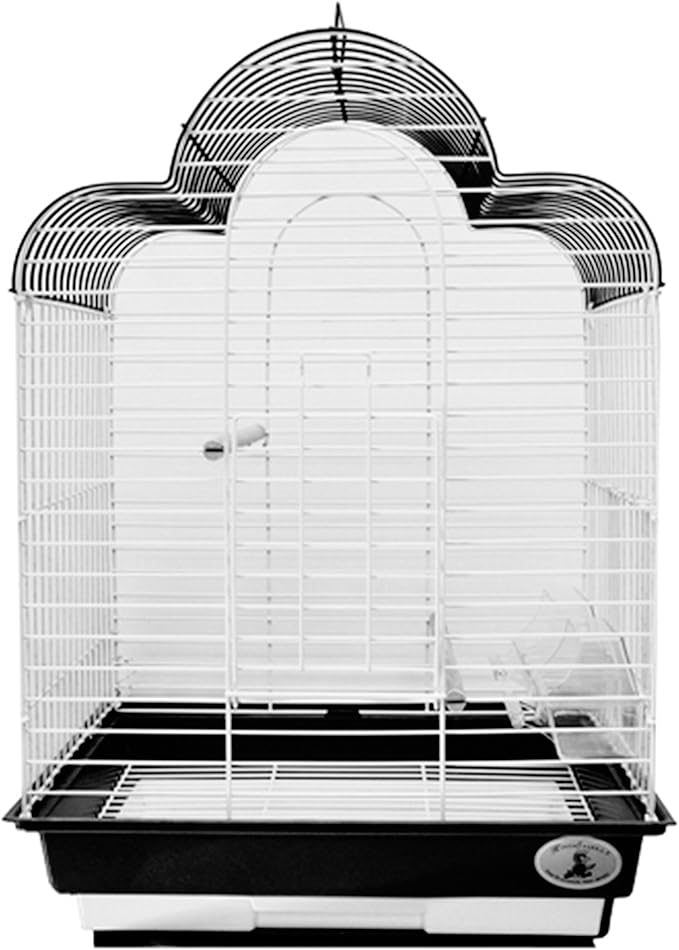 King's Cages ES 1814 T Bird cage Toy Toys Cockatiels Finches Parakeets Lovebirds (Black)