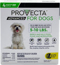 Provecta® Advanced for Small Dogs (5–10 lbs) Flea and Tick Topical Treatment, 4-Month Supply