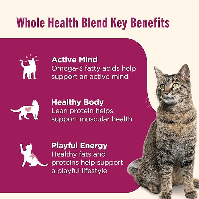 Nutrish Grain Free Wet Cat Food Tuna Purrfection Whole Health Blend with Real Tuna Flakes in a Savory Sauce, 2.8 oz. Cup (Rachael Ray) (Pack of 12)