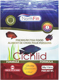 Northfin Cichlid Formula Fish Food – Slow Sinking Pellets for Cichlids (3mm, 500g) | Premium High-Protein, All-Natural Cichlid Diet to Enhance Color & Growth – No Fillers, No Hormones, Made in Canada