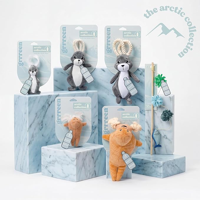Cat Toys | Plush Toy Arctic Hare Cat Toys for Indoor Cats | Eco Friendly Toy for Cats Made from Non Toxic Materials