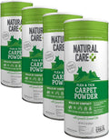 Natural Care Flea and Tick Carpet Powder, Flea & Tick Treatment for Rugs, Carpet, and Pet Bedding, Pet Essential, Pest Prevention, 8.1 oz Canister (Pack of 4)