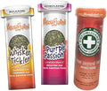 Meowijuana Purr-Effect Trio Pack | Purrple Passion, Whisker Tickler and Paw Natural OG Catnip Blends | Large Bottle High Potency Blends | Premium Hand Harvested North American Catnip