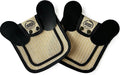 DOWN UNDER OUTDOORS 2 Pack Small Chicken Saddles for Bantams and Young Birds, Includes Shoulder Covers (Sand Mesh)…
