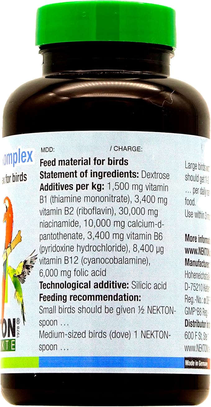 Nekton B-Komplex B Vitamin Bird Supplement 150g / 5.29oz