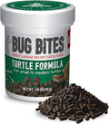 Fluval Bug Bites Turtle Food, Pellets for Small to Medium Sized Turtles, 1.5 oz., A6592, Brown