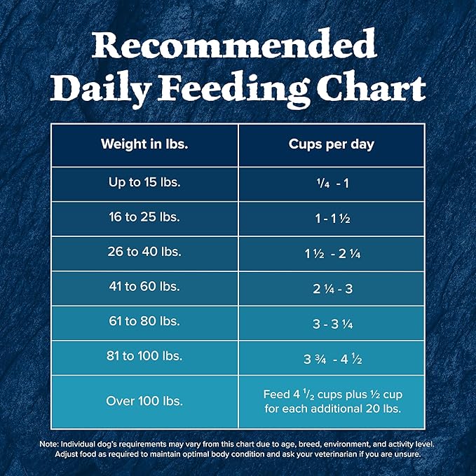 Blue Buffalo Wilderness Natural High-Protein Dry Food for Adult Dogs, with Wholesome Grains, Salmon, 24-lb. Bag