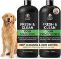ALFIE'S CHOICE Fresh & Clean Dog Shampoo and Conditioner Set | 16 fl oz Each | Lavender & Rosemary | Deep Cleansing for Smelly Dogs | Deodorizing & Odor Control