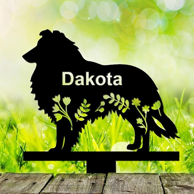 Personalized Dog Memorial Stake, Dog Grave Marker, in Memorial of Dog, Dog Loss Gift, Dog Name Sign Pet Sympathy Gift
