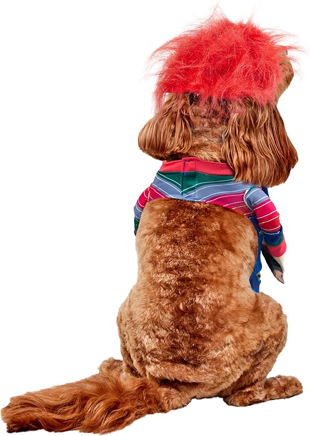 Child's Play: Chucky Pet Costume for For Dogs or Cats by Rubies, Medium