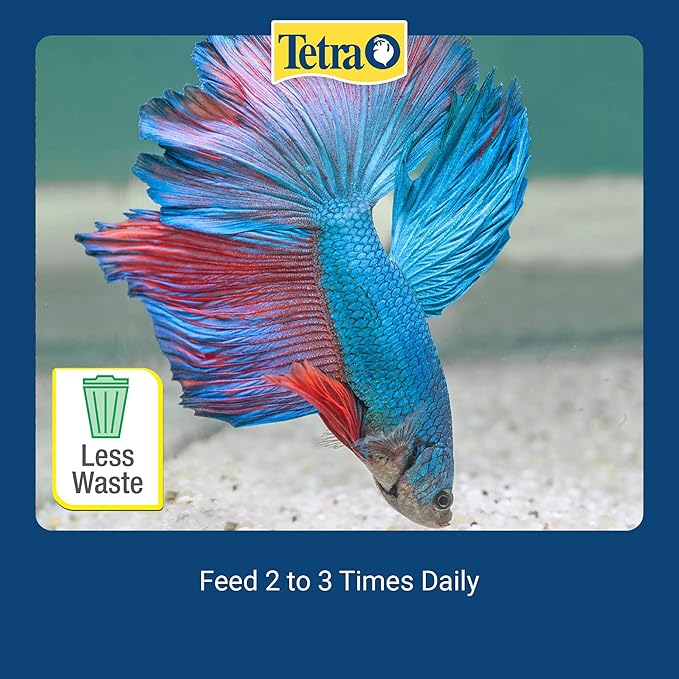 Tetra TetraBetta Floating Mini Pellets (1 Bag), 0.15 oz (77023) (Pack of 2)
