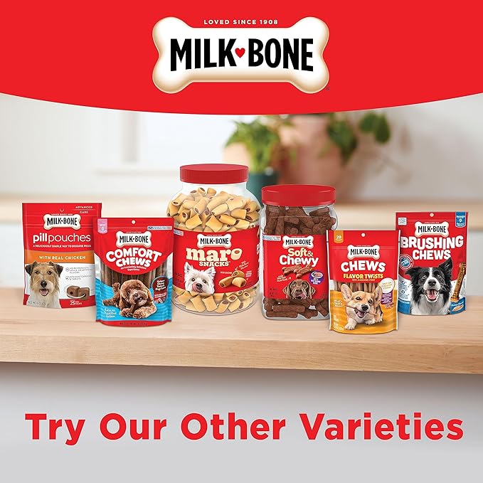 Milk-Bone Flavor Snacks Small Dog Treats, 60 Ounce (Pack of 3)