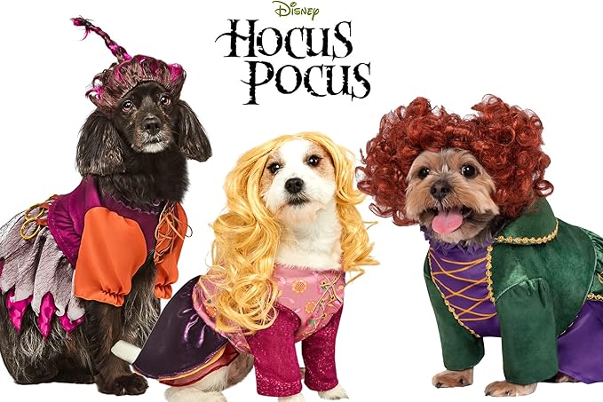 Rubies Disney Hocus Pocus: Winifred Sanderson Pet Costume for For Dogs or Cats, Small