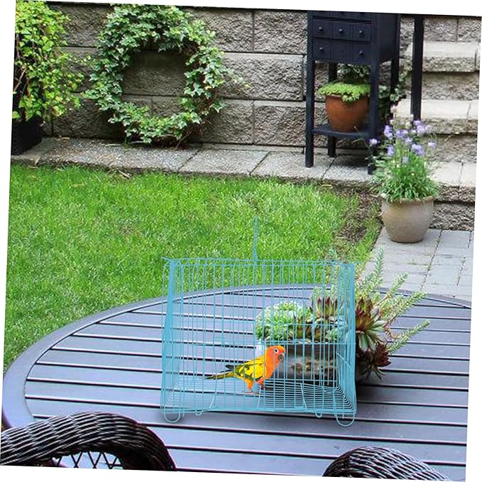 TOYANDONA Cage Parakeet Portable Bird Carrier Wire Travel Cage for Birds for Outings and Adventures Stylish Design for Comfortable Travel